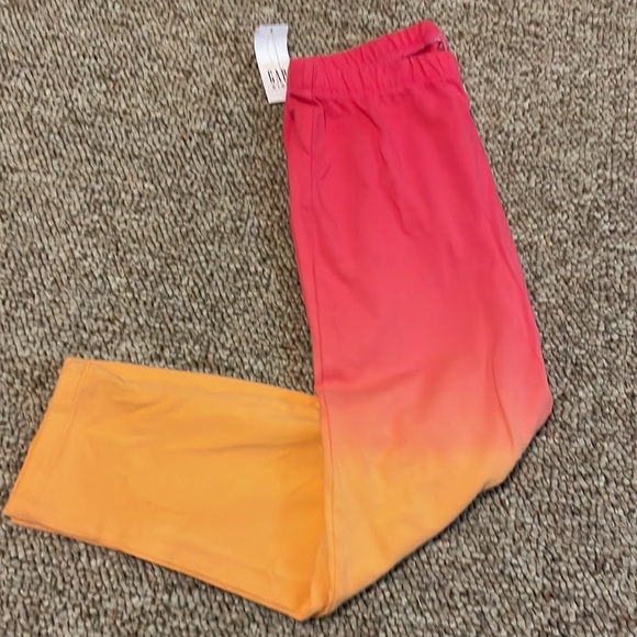 GAP Kids Pink and Orange Leggings - Picture 2 of 5